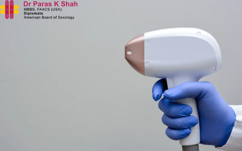 Doctor hand holding a scanner
